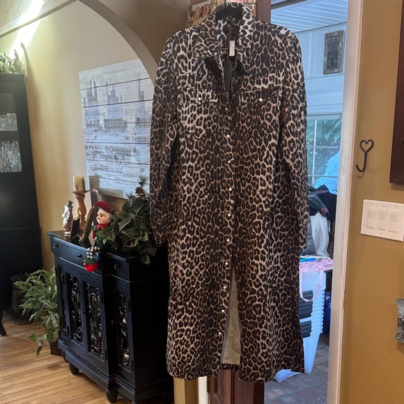 All Saints Dresses & Skirts - All Saints Leopard Print Maxi Dress